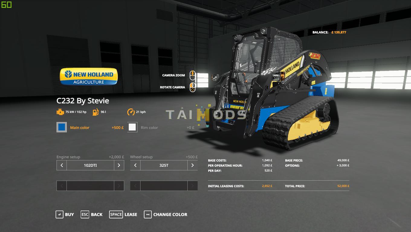 FS19 - Skidsteers V1.0 (1.6) FS19 - Skidsteers V1.0 (1.6)