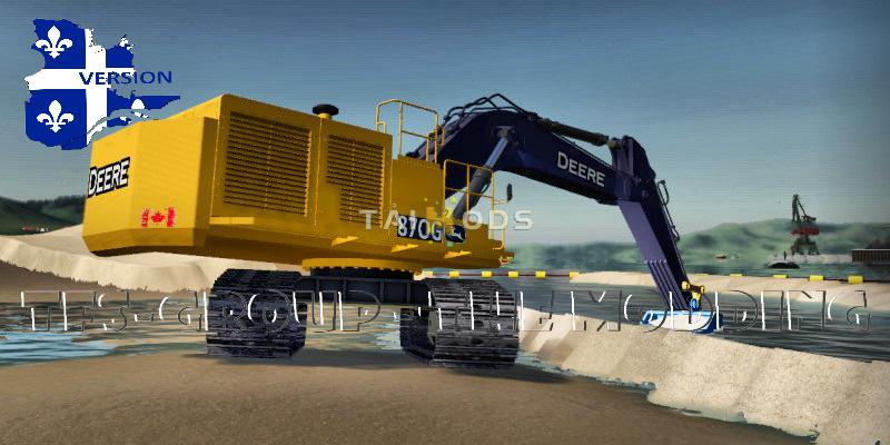 FS19 - John Deere 870G QV Quebec V1.0 (1.6) FS19 - John Deere 870G QV Quebec V1.0 (1.6)