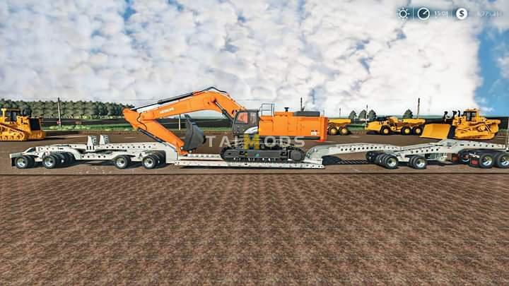 FS19 - Hitachi 870LC Excavator V1.0 (1.6)
