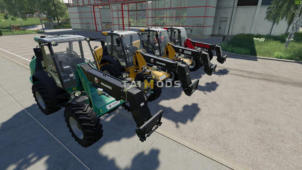 FS19 - Telehandler Pack V1.0 (1.6) FS19 - Telehandler Pack V1.0 (1.6)