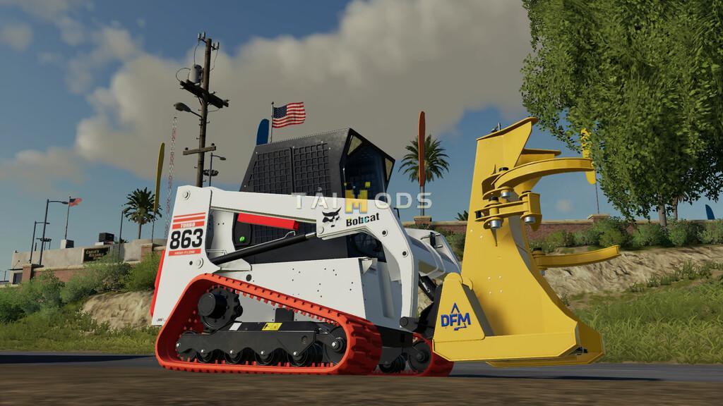 FS19 - Bobcat 863 Turbo With Bobcat Shovel V1 (1.6)