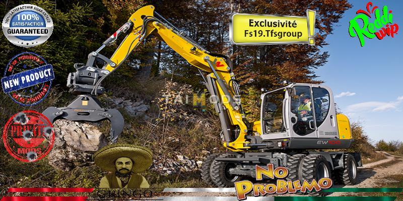 FS19 - Excavator Wacker Neusson V1.5 (1.6) FS19 - Excavator Wacker Neusson V1.5 (1.6)