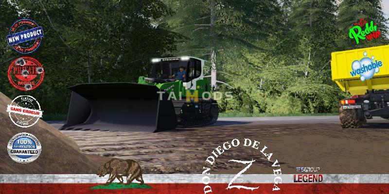 FS19 - Forestry Dozer 834 V1.5 (1.6) FS19 - Forestry Dozer 834 V1.5 (1.6)