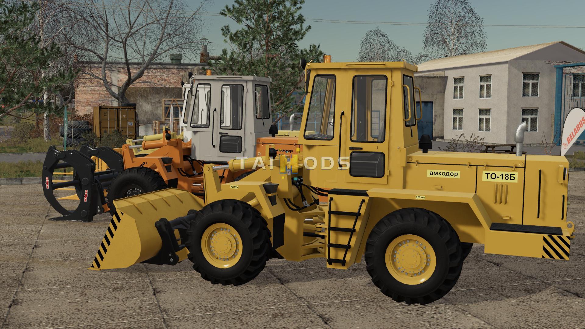 FS19 - Amkodor to-18b V1 (1.6) FS19 - Amkodor to-18b V1 (1.6)