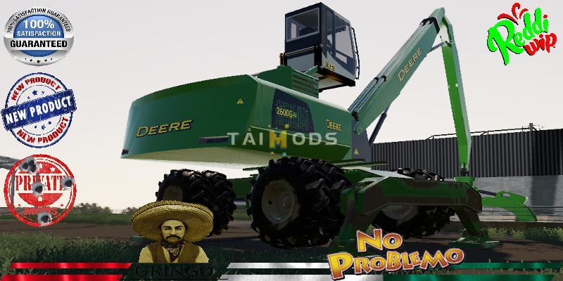 FS19 - Forestry Deere 2600G V1.5 (1.6) FS19 - Forestry Deere 2600G V1.5 (1.6)