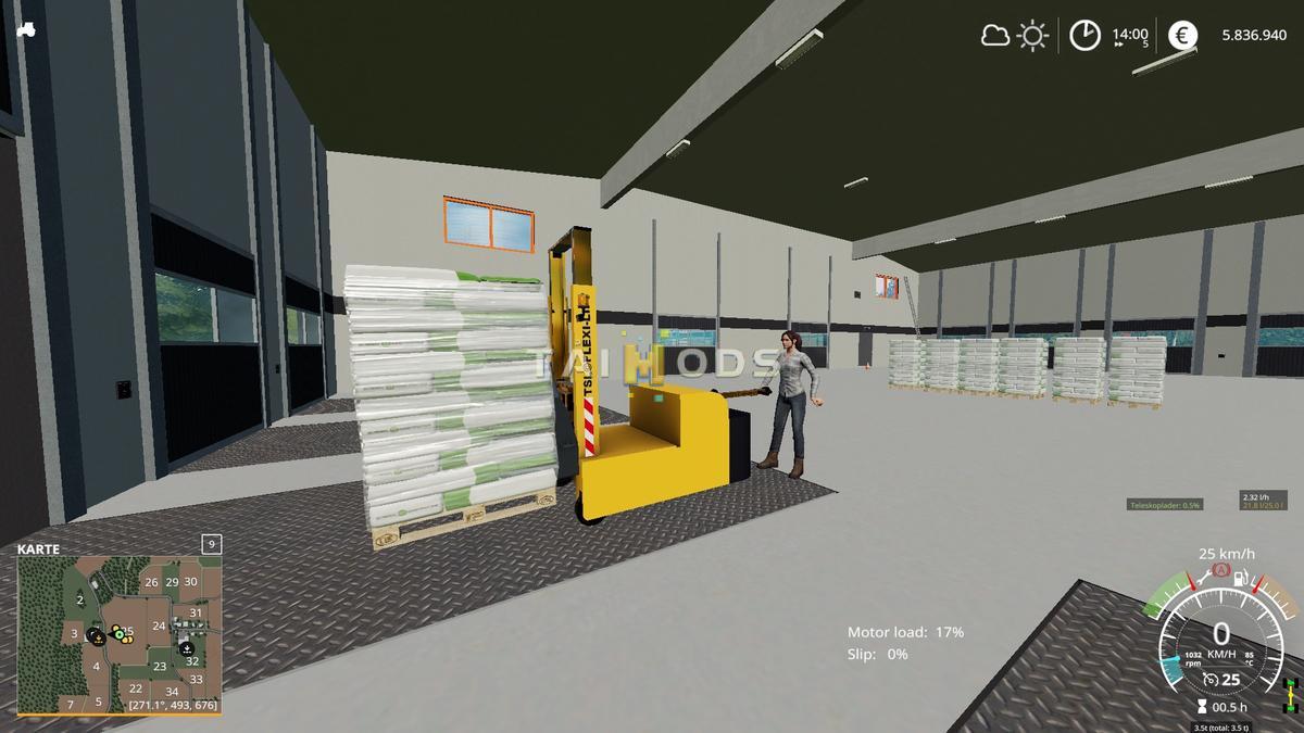 FS19 - TSLFlexiLift fur ihre Logistik V1.0 (1.5) FS19 - TSLFlexiLift fur ihre Logistik V1.0 (1.5)