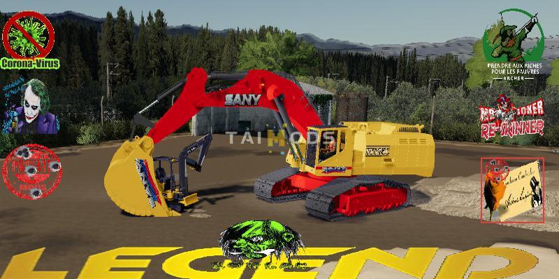 FS19 - Sany SY935C Big Excavator V1.5 (1.6)
