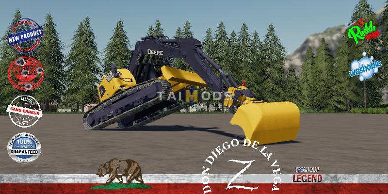 FS19 - John Deere 135C V1.5 (1.6) FS19 - John Deere 135C V1.5 (1.6)