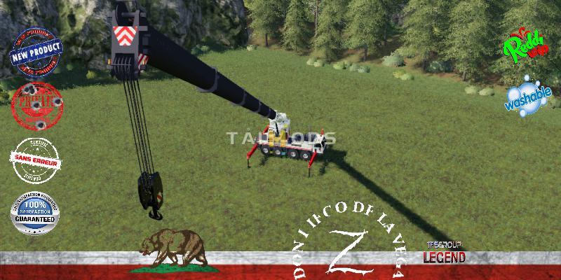 FS19 - Terex AC100/4L V1.5 (1.6) FS19 - Terex AC100/4L V1.5 (1.6)