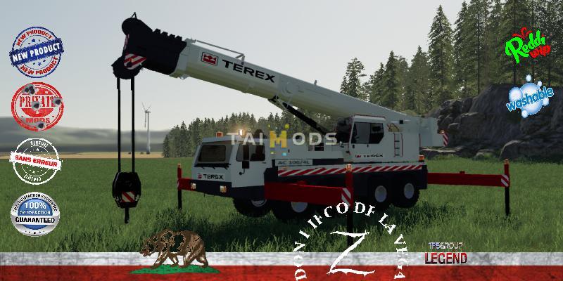 FS19 - Terex AC100/4L V1.5 (1.6) FS19 - Terex AC100/4L V1.5 (1.6)