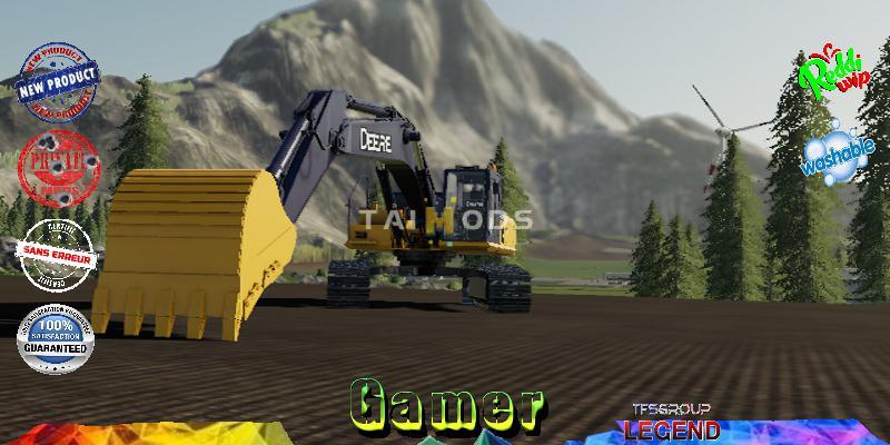 FS19 - Excavator Deere 210 G V1.5 (1.6) FS19 - Excavator Deere 210 G V1.5 (1.6)