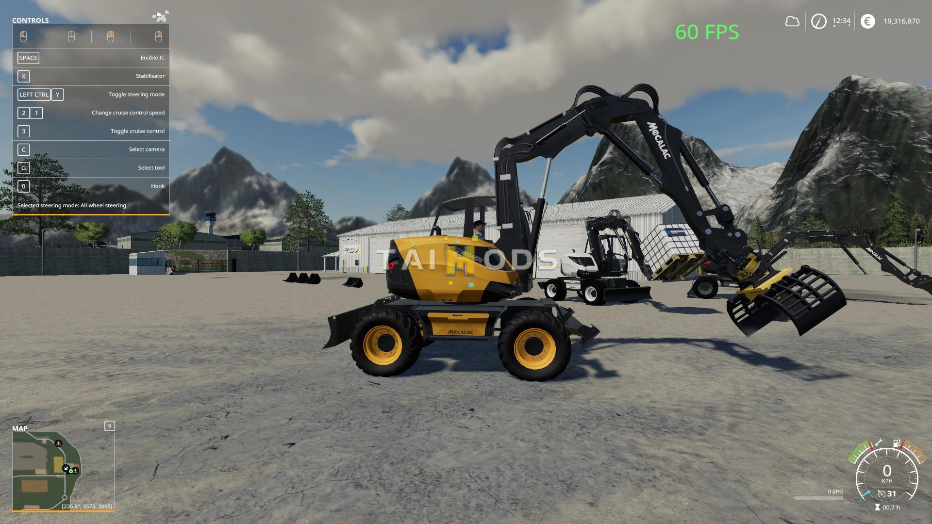 FS19 - Mecalac Engcon Attacher V0.7 (1.5) FS19 - Mecalac Engcon Attacher V0.7 (1.5)