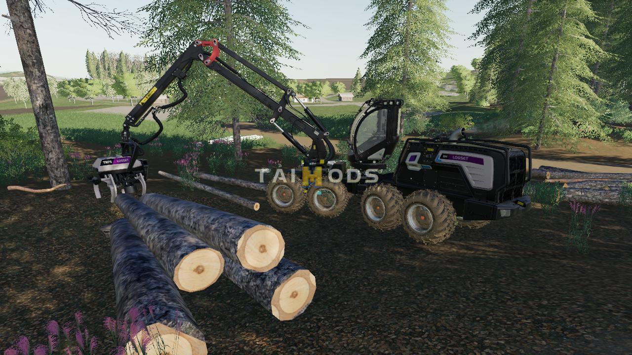 FS19 - Big Wood Logset V1.0 (1.5) FS19 - Big Wood Logset V1.0 (1.5)