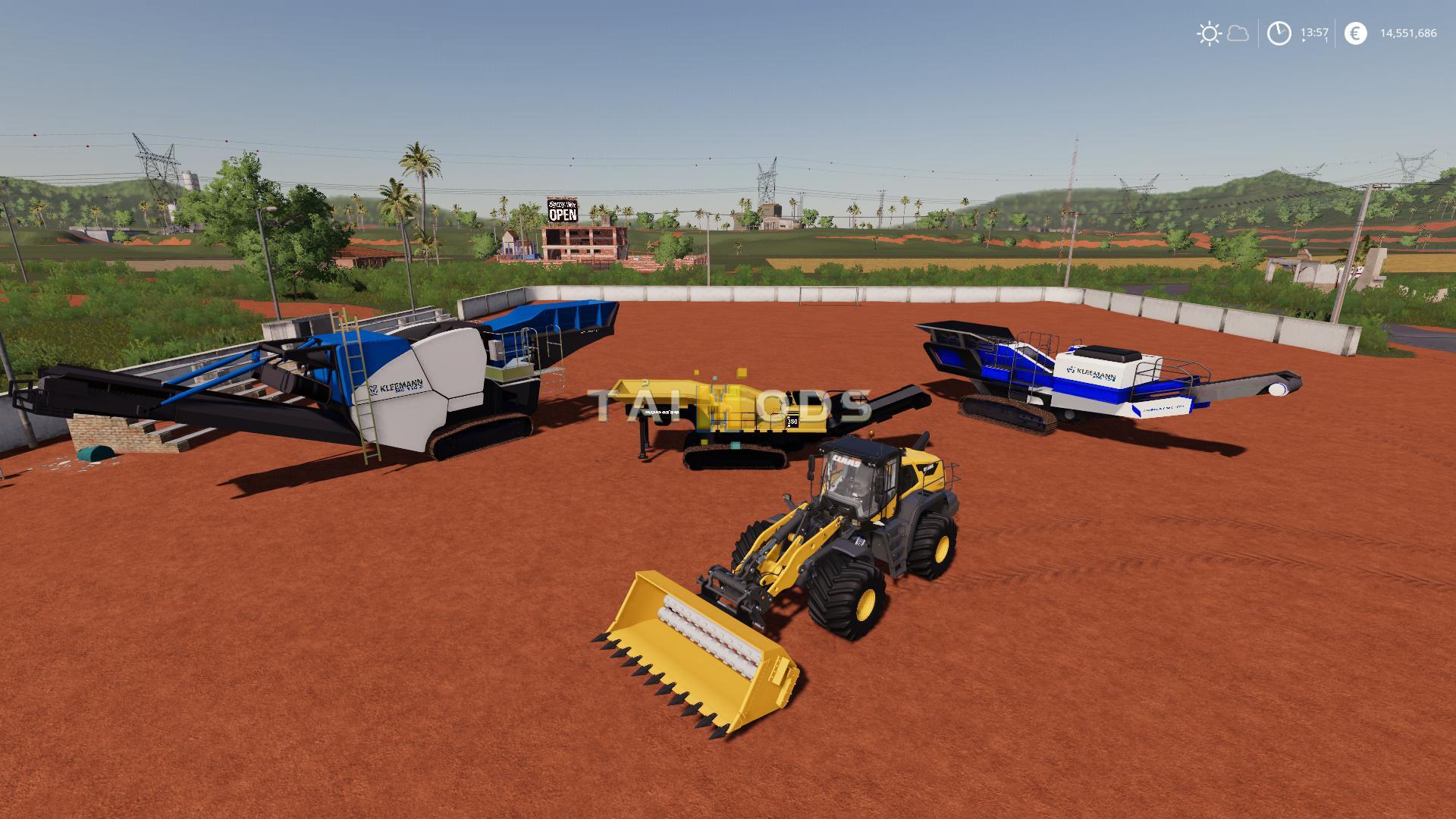 FS19 - Crusher Bucket for Wheeled Loaders V0.7 (1.5) FS19 - Crusher Bucket for Wheeled Loaders V0.7 (1.5)