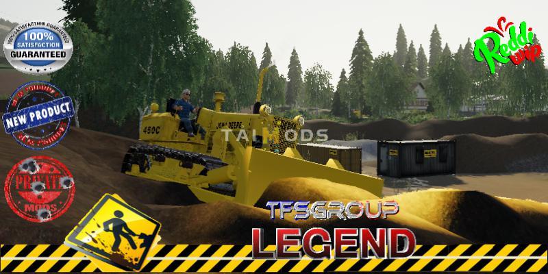 FS19 - Dozer John Deere 450 C V1.5 (1.5) FS19 - Dozer John Deere 450 C V1.5 (1.5)