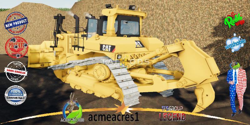 FS19 - Dozer DT10.2 Realistic Crawlers V2.1 (1.5) FS19 - Dozer DT10.2 Realistic Crawlers V2.1 (1.5)