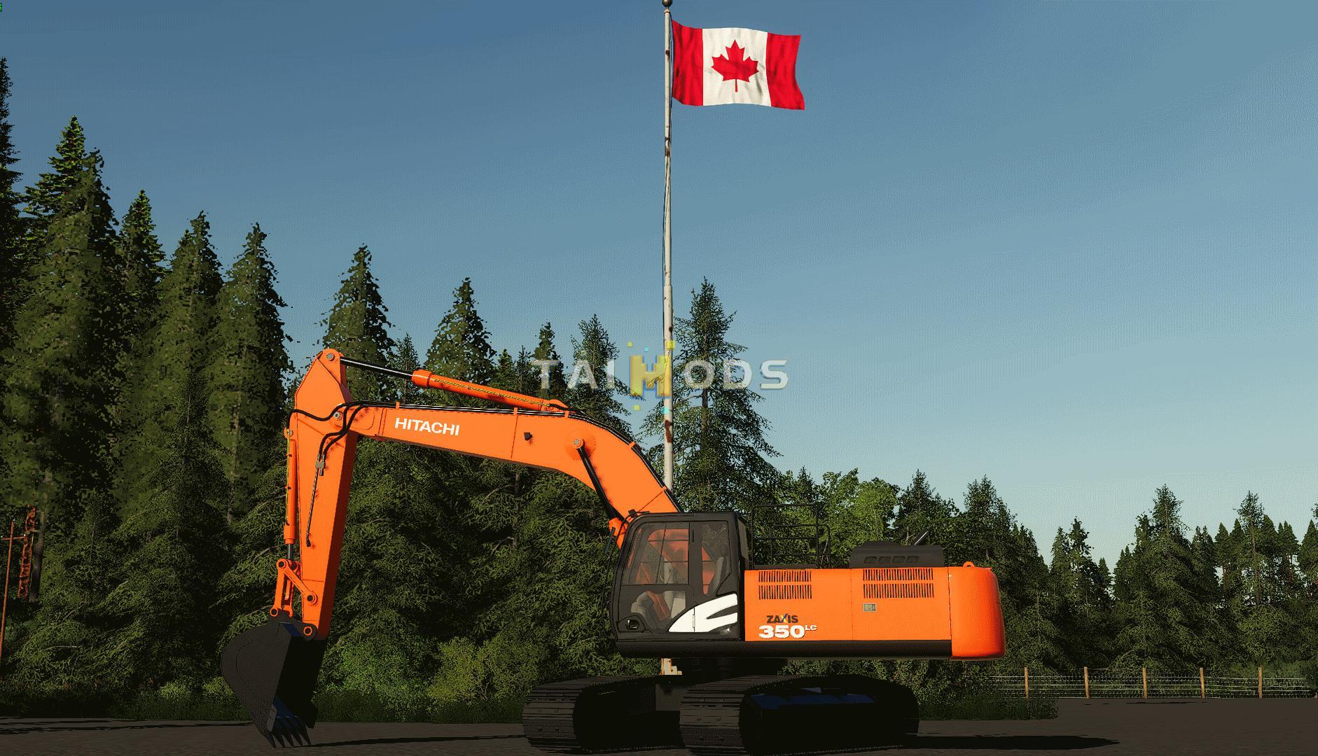 FS19 - Hitachi 350LC-6 V1.2 (1.5) FS19 - Hitachi 350LC-6 V1.2 (1.5)