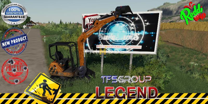 FS19 - Nomad Excavator V1.5 (1.5) FS19 - Nomad Excavator V1.5 (1.5)