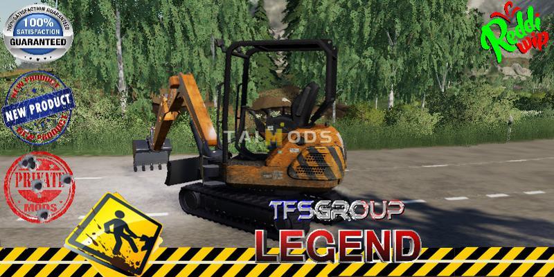 FS19 - Nomad Excavator V1.5 (1.5) FS19 - Nomad Excavator V1.5 (1.5)