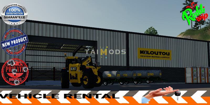 FS19 - Chariot Telescopique Kiloutou V1.5 (1.5) FS19 - Chariot Telescopique Kiloutou V1.5 (1.5)