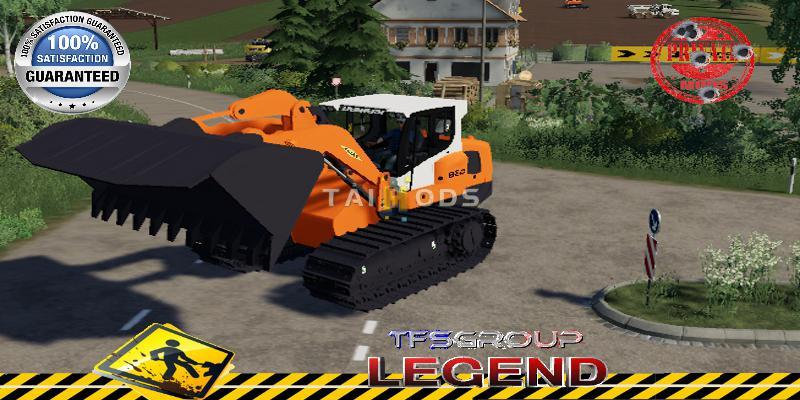 FS19 - Liebherr LR 834 Colas V1.5 (1.5) FS19 - Liebherr LR 834 Colas V1.5 (1.5)