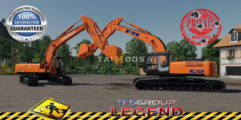FS19 - Doosan Kobleco V1.5 (1.5) FS19 - Doosan Kobleco V1.5 (1.5)