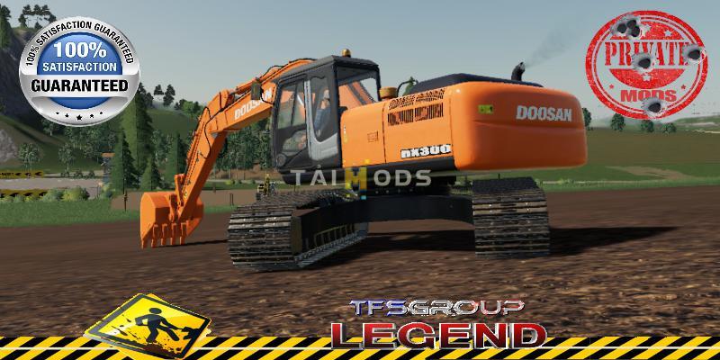FS19 - Doosan Kobleco V1.5 (1.5) FS19 - Doosan Kobleco V1.5 (1.5)