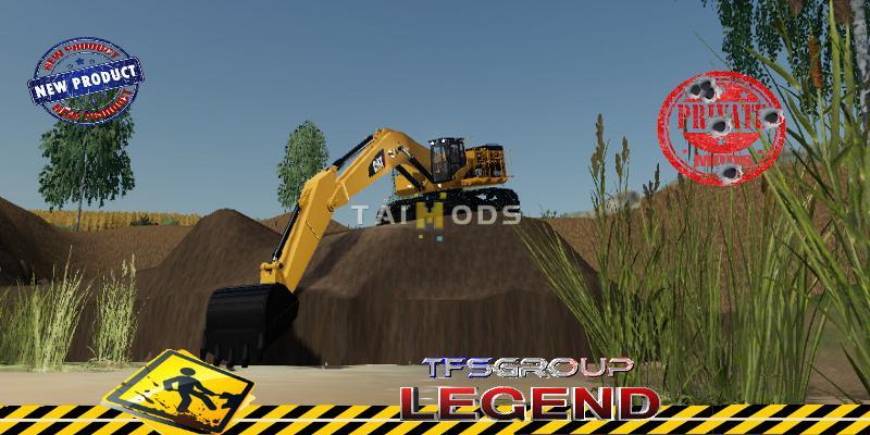 FS19 - Caterpillar 390F Excavator V1.5 (1.5) FS19 - Caterpillar 390F Excavator V1.5 (1.5)