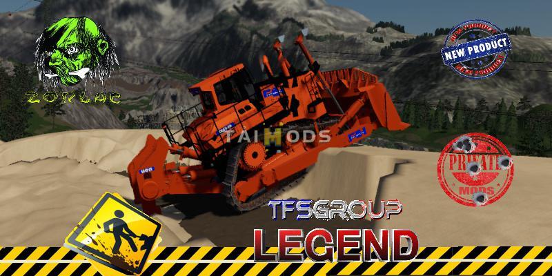 FS19 - Bulldozer Hitachi 900 V1.5 (1.5) FS19 - Bulldozer Hitachi 900 V1.5 (1.5)