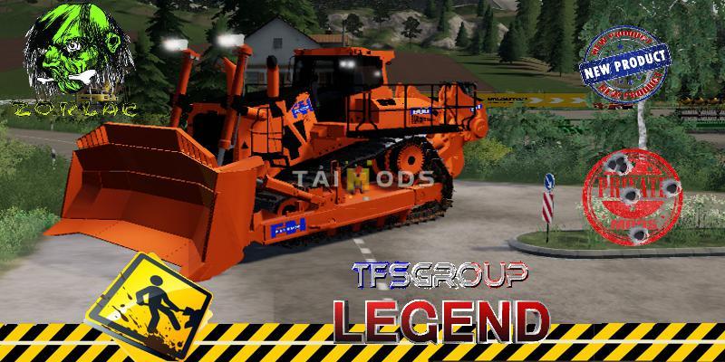 FS19 - Bulldozer Hitachi 900 V1.5 (1.5) FS19 - Bulldozer Hitachi 900 V1.5 (1.5)