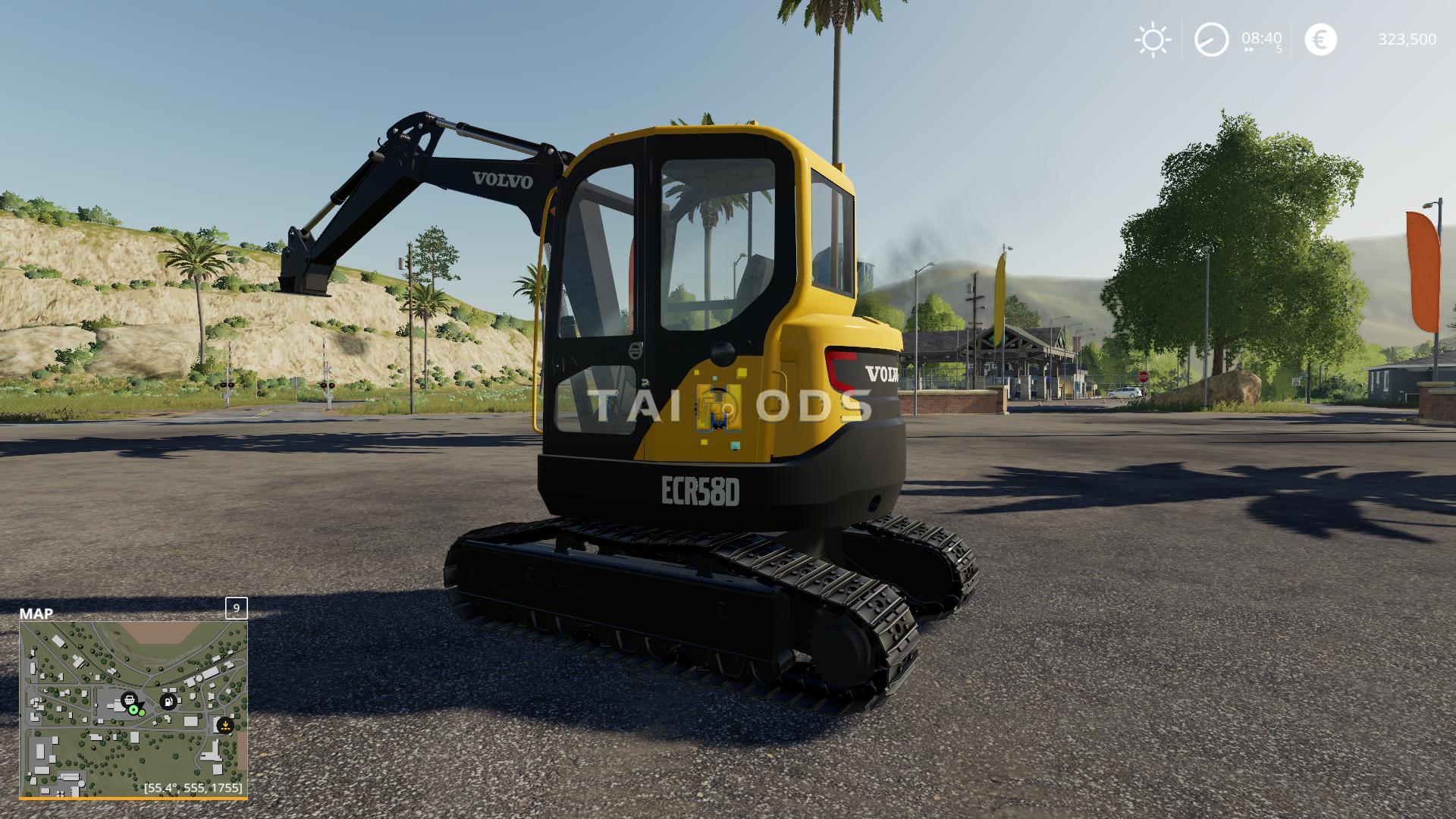 FS19 - Volvo Mini Excavator V1.0 (1.5) FS19 - Volvo Mini Excavator V1.0 (1.5)