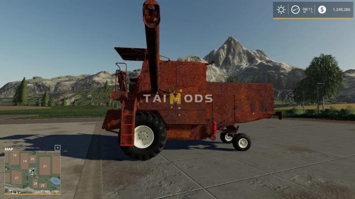 FS19 - Rusty Old Combine V1.0 (1.7)