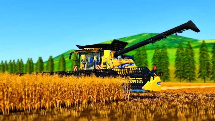 FS19 - New Holland CR1090 Revelation 2 V1.0 (1.7) FS19 - New Holland CR1090 Revelation 2 V1.0 (1.7)