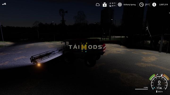 FS19 - Massey Ferguson 9895 Harvester V1.1 (1.7) FS19 - Massey Ferguson 9895 Harvester V1.1 (1.7)