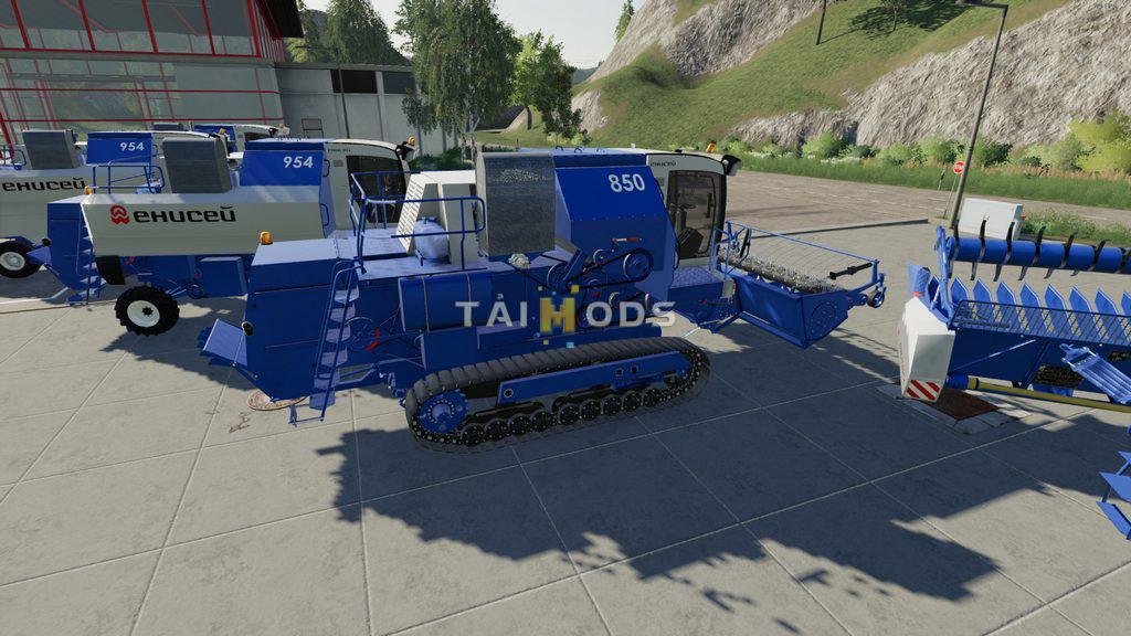 FS19 - Enisey 850 Harvester V1.0 (1.7) FS19 - Enisey 850 Harvester V1.0 (1.7)