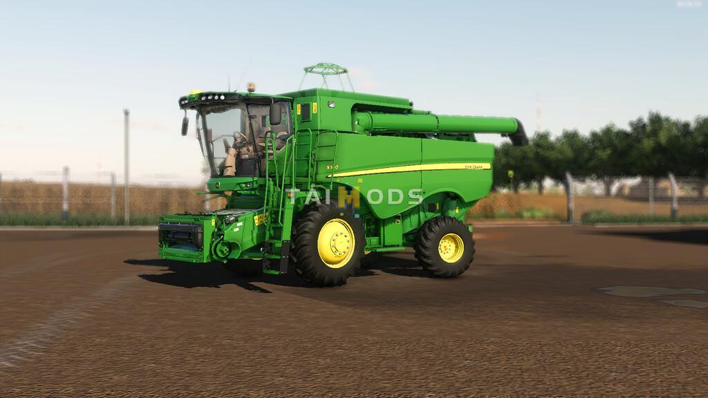 FS19 - John Deere S550 Harvester V1.0 (1.7) FS19 - John Deere S550 Harvester V1.0 (1.7)