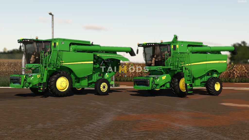 FS19 - John Deere S550 Harvester V1.0 (1.7) FS19 - John Deere S550 Harvester V1.0 (1.7)