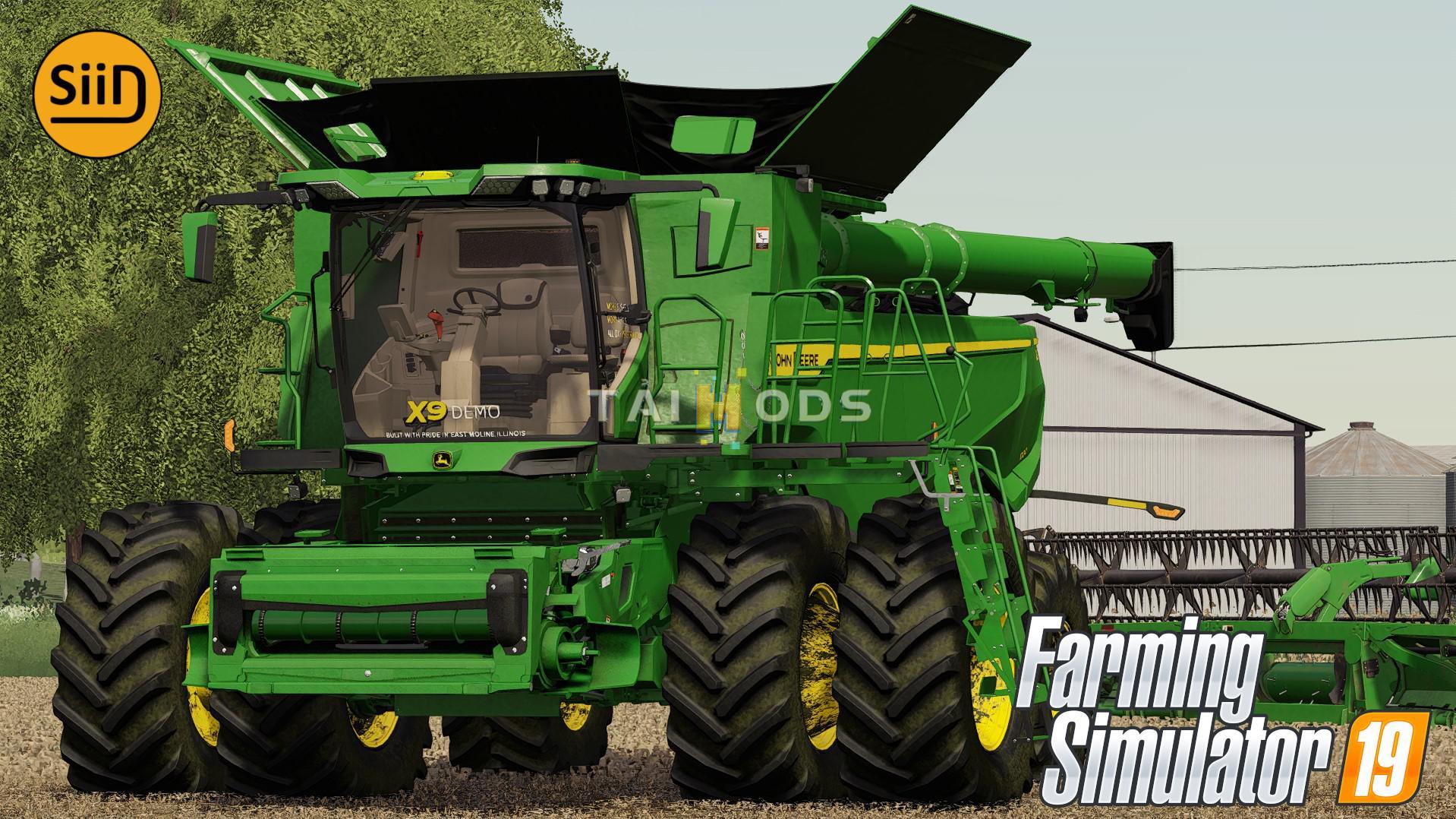 FS19 - John Deere x9 Harvester V1.0 (1.7) FS19 - John Deere x9 Harvester V1.0 (1.7)
