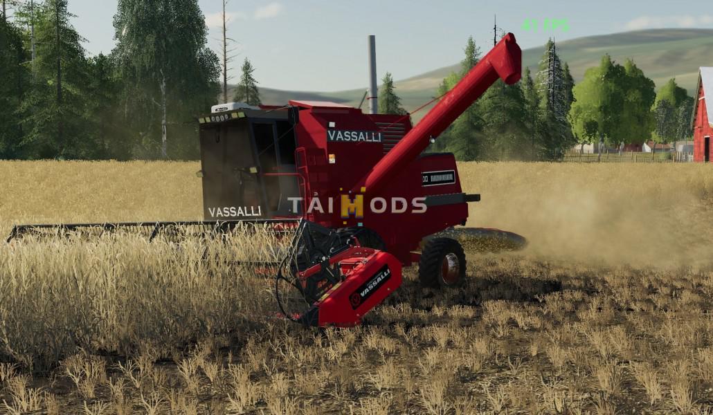 FS19 - Vassalli 1200 Harvester V2.0 (1.7) FS19 - Vassalli 1200 Harvester V2.0 (1.7)