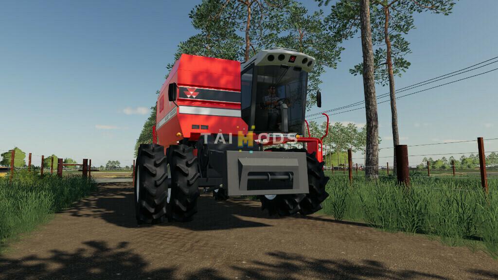 FS19 - Massey Ferguson 5650 And Cutter V1.1 (1.7) FS19 - Massey Ferguson 5650 And Cutter V1.1 (1.7)
