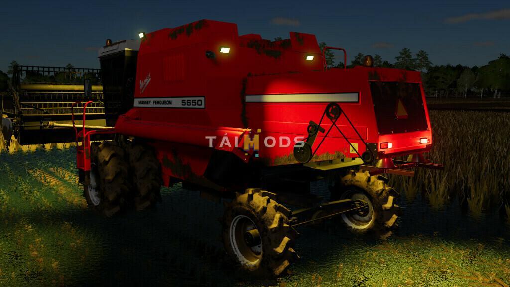 FS19 - Massey Ferguson 5650 And Cutter V1.1 (1.7) FS19 - Massey Ferguson 5650 And Cutter V1.1 (1.7)