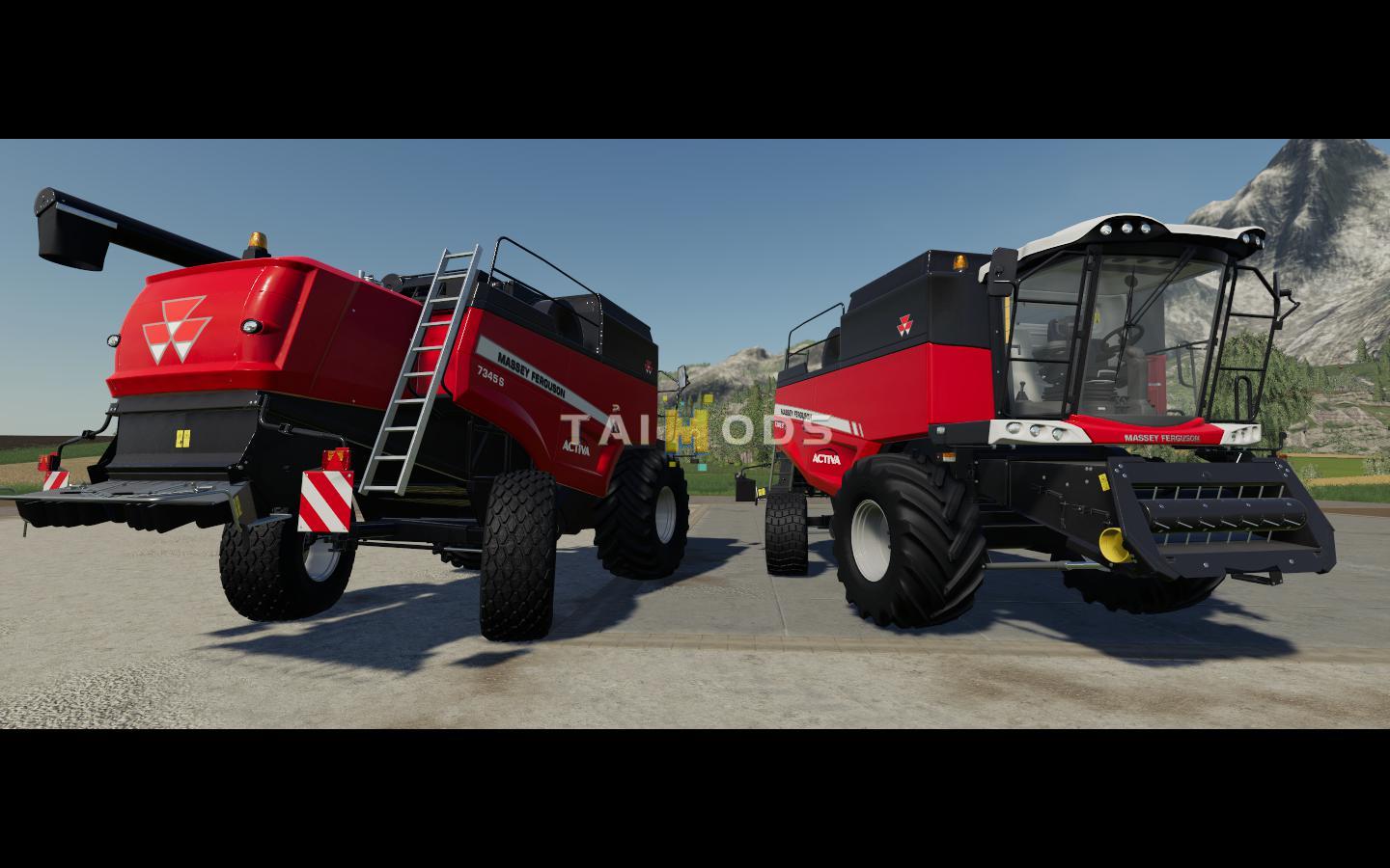 FS19 - Massey Ferguson Activa 7345 S V1.0 (1.6) FS19 - Massey Ferguson Activa 7345 S V1.0 (1.6)