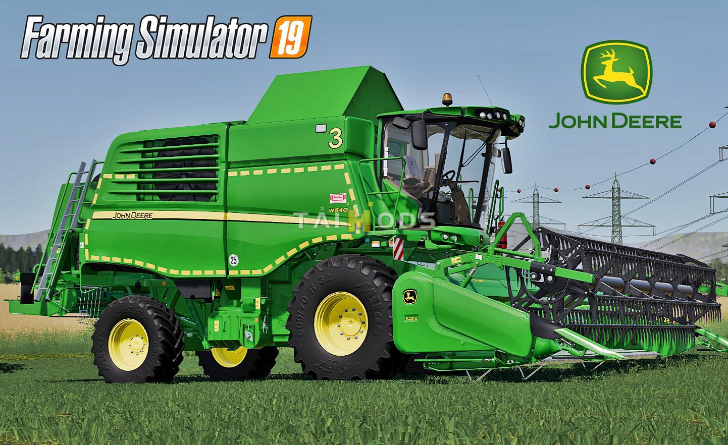 FS19 - John Deere W500 Serie V1.0 (1.6) FS19 - John Deere W500 Serie V1.0 (1.6)