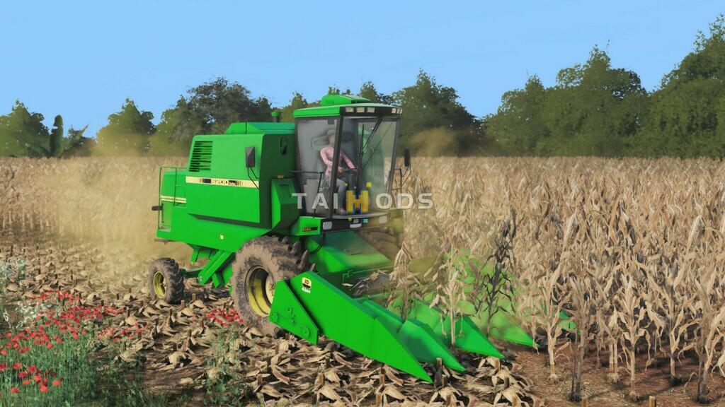 FS19 - John Deere 6200, 213, 216 And 4209 Harvester V1.1 (1.6) FS19 - John Deere 6200, 213, 216 And 4209 Harvester V1.1 (1.6)