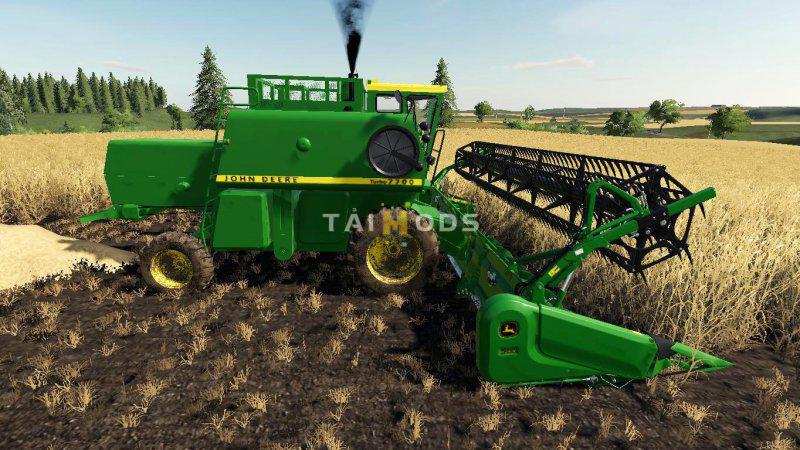 FS19 - 1978 John Deere 7700 Turbo Harvester V1.0.0.1 (1.6)