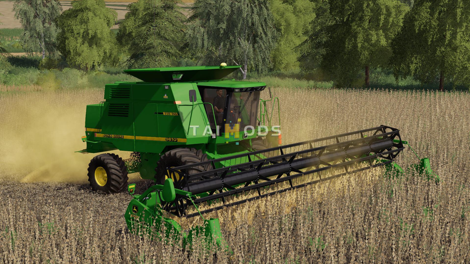 FS19 - John Deere 9600 - 9610 North America Harvester V1.0.0.2 (1.6) FS19 - John Deere 9600 - 9610 North America Harvester V1.0.0.2 (1.6)