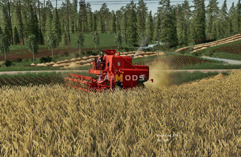 FS19 - Bizon Z056 Harvester Mod V1.0 (1.6) FS19 - Bizon Z056 Harvester Mod V1.0 (1.6)