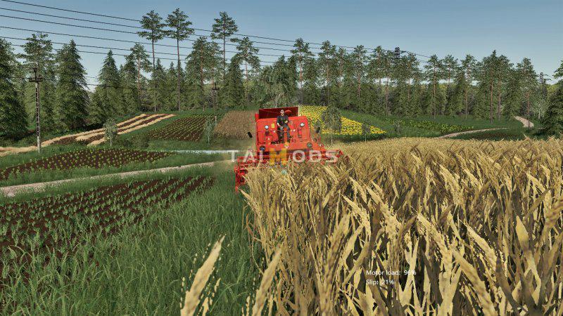 FS19 - Bizon Z056 Harvester Mod V1.0 (1.6) FS19 - Bizon Z056 Harvester Mod V1.0 (1.6)