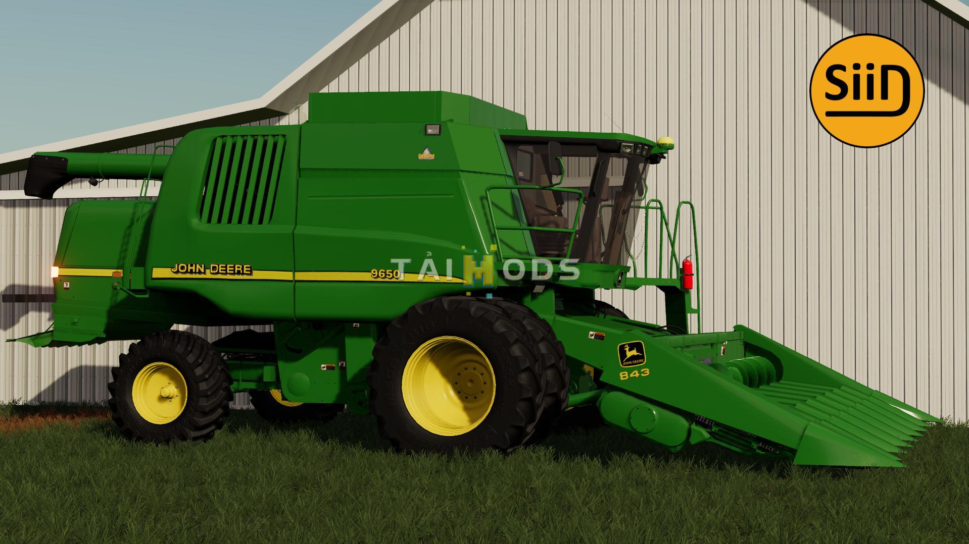 FS19 - John Deere 9650 Harvester V1.0.0.1 (1.6) FS19 - John Deere 9650 Harvester V1.0.0.1 (1.6)