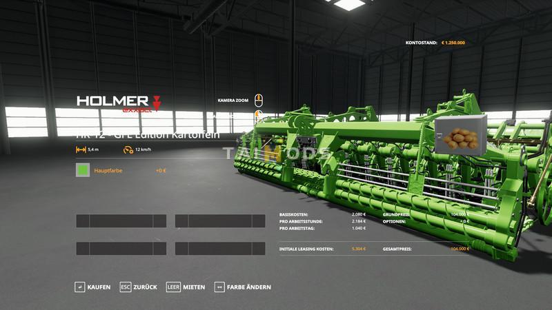 FS19 - Holmer HR12 - Multifruit / Multicolor - GFL Edition V2 (1.6) FS19 - Holmer HR12 - Multifruit / Multicolor - GFL Edition V2 (1.6)